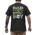 Dad Of The Birthday Boy Soccer Player Game Day Men's Back Print T-Shirt
