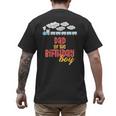 Dad Birthday Boy Train I'm 2 Two Yr Old Chugga Engine Men's Back Print T-Shirt