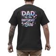 Dad Of The Birthday Girl Kpop Family Matching Party Men's Back Print T-Shirt