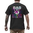 Dad Of The Bowler Girl Matching Family Bowling Birthday Men's Back Print T-Shirt