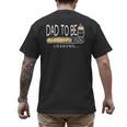 Dad Est 2026 Daddy To Be Promoted To Daddy Soon To Be Dad Men's Back Print T-Shirt