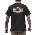 Dad Est 2026 Logo Father 2026 Loading New Dad 2026 Men's Back Print T-Shirt