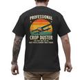 Dad Joke Farter Professional Crop Duster Men's Back Print T-Shirt Dad Joke Farter Professional Crop Duster Men's Back Print T-Shirt