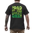 Dad Of The Lucky One Saint Patrick's Day Children Birthday Men's Back Print T-Shirt