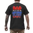 Dad And Mom Birthday Boy Spider Family Matching Men's Back Print T-Shirt