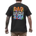 Dad Under Sea Birthday Party Boys Ocean Sea Animals Themed Men's Back Print T-Shirt