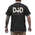 Dad Of The Silly Goose Silly Goose Birthday Matching Family Men's Back Print T-Shirt