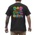 Dad Of The Slime Queen Birthday Family Matching Party Men's Back Print T-Shirt