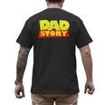 Dad Story Men's Back Print T-Shirt