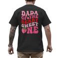 Dada Of The Berry Sweet One Strawberry First Birthday Men's Back Print T-Shirt