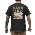 Dada Of The Wild One 1St Birthday Safari Jungle Animals Men's Back Print T-Shirt