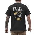 Dada Of The Wild One Shirt 1st Birthday First Thing Dad Tee Men's Back Print T-Shirt