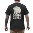 Daddy Bear And Cub Polar Bear Men's Back Print T-Shirt