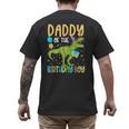 Daddy Of The Birthday Boy Family Matching Dinosaur Squad Men's Back Print T-Shirt
