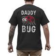 Daddy Bug Ladybug Lover Cute Dad Small Men's Back Print T-Shirt