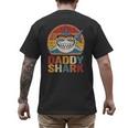 Daddy Shark Retro Shark Shirt Pajamas For Dad Dad Men's Back Print T-Shirt Daddy Shark Retro Shark Shirt Pajamas For Dad Dad Men's Back Print T-Shirt