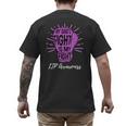My Dads Fight Is My Fight Immune ITP Awareness Men's Back Print T-Shirt