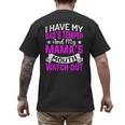 I Have My Dad's Temper & My Mama's Mouth Daughter Kids Men's Back Print T-Shirt
