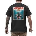 Dalmatian Jowls Cute Paws Spot Dog Mom Top Dog Dad Men's Back Print T-Shirt