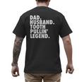 Dentist Men Son Husband Dad Boss Men's Back Print T-Shirt