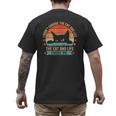 I Didn't Choose The Cat Dad Life The Cat Dad Life Chose Me Men's Back Print T-Shirt