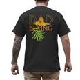 Disney The Lion King Dad Is King Mufasa & Simba Father's Day Men's Back Print T-Shirt