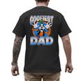 Disney Mickey And Friends Father's Day Goofiest Dad Vintage Men's Back Print T-Shirt Disney Mickey And Friends Father's Day Goofiest Dad Vintage Men's Back Print T-Shirt