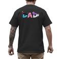 Disney Minnie Mouse And Daisy Duck Dad Father's Day Birthday Men's Back Print T-Shirt Disney Minnie Mouse And Daisy Duck Dad Father's Day Birthday Men's Back Print T-Shirt