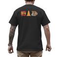 Disney And Pixar’s Cars Cozy Cone Dad Father’s Day Birthday Men's Back Print T-Shirt