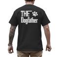 The Dogfather Dog Father Dad Men's Back Print T-Shirt The Dogfather Dog Father Dad Men's Back Print T-Shirt
