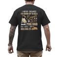 I Never Dreamed I'd Grow Up To Be A Super Sexy Pug Dad Men's Back Print T-Shirt