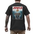 Drooling Boxer Jowls Fawn Dog Mom Dog Dad Burger Men's Back Print T-Shirt Drooling Boxer Jowls Fawn Dog Mom Dog Dad Burger Men's Back Print T-Shirt
