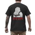 Family Guy Peter Stewie Dad Life Distressed Big Chest Logo Men's Back Print T-Shirt