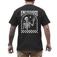 Fatherhood Dad Tour Some Days I Rock It Happy Father's Day Men's Back Print T-Shirt