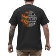 My Favorite Basketball Player Calls Me Dad Basketball Dad Men's Back Print T-Shirt