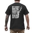 My Favorite Hunting Buddy Calls Me Dad Deer Animal Hunter Men's Back Print T-Shirt My Favorite Hunting Buddy Calls Me Dad Deer Animal Hunter Men's Back Print T-Shirt