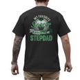 My Favorite Soccer Player Calls Me Stepdad Father's Day Men Men's Back Print T-Shirt My Favorite Soccer Player Calls Me Stepdad Father's Day Men Men's Back Print T-Shirt