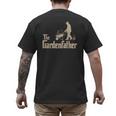 Gardening For Men Gardener Dad The Gardenfather Men's Back Print T-Shirt