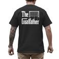 The Goalfather Dad Soccer Goalkeeper Goalie Coach Footballer Men's Back Print T-Shirt