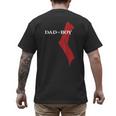 God Of Boy Dad Video Game Tshirt Father's Day Edition Men's Back Print T-Shirt
