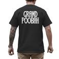 Grand Poobah Shirt For Fathers Day Dad T-Shirt Men's Back Print T-Shirt