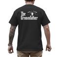The Groomfather Wedding Marriage Groom Dad Men's Back Print T-Shirt