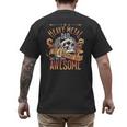 Heavy Metal Cooler Dad Punk Rock Music Lover Men's Back Print T-Shirt