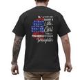 I'm Not Just a Daddy's Little Girl I'm a Veteran's Daughter Small Men's Back Print T-Shirt