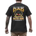 I'm A Super Proud Dad Of A 2025 Master's Degree Graduate Men's Back Print T-Shirt I'm A Super Proud Dad Of A 2025 Master's Degree Graduate Men's Back Print T-Shirt