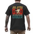Jiu Jitsu Dad Like A Regular Dad But Cooler Dad Father Men's Back Print T-Shirt