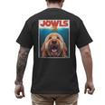 Labradoodle Jowls Tee Fawn Lab Doodle Mom Top Dad Men's Back Print T-Shirt