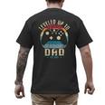 I Leveled Up To Dad 2025 Promoted To Daddy Soon To Be Father Men's Back Print T-Shirt