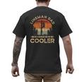Lineman Dad Like A Regular Dad But Cooler Lineman Men's Back Print T-Shirt