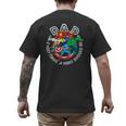 Marvel Comics Retro Classic Father's Day Avengers Hero Dad Men's Back Print T-Shirt